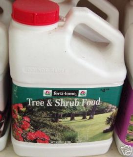 this item is a 4 lbs container of fertilome tree and shrub food