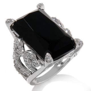  and onyx sterling silver scroll ring note customer pick rating 41