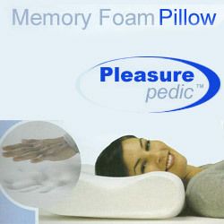 Emson Pleasure Pedic Memory Foam Pillow