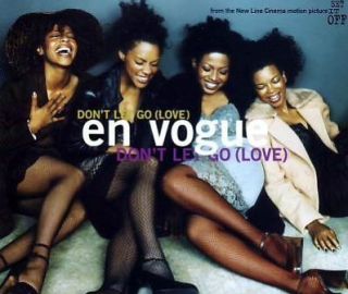 En Vogue DonT Let Go Love Remix CD Single