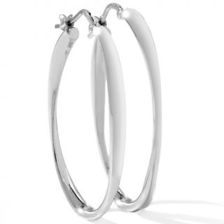  twisted oval hoop earrings rating 43 $ 16 95 s h $ 4 95  price