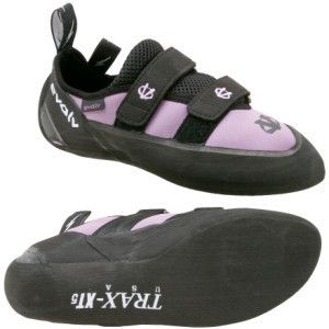 Evolv Elektra Climbing Shoe Rappelling Purple 4 5