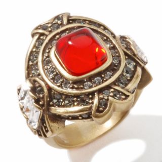 Heidi Daus Deco Delights Crystal Accented Ring