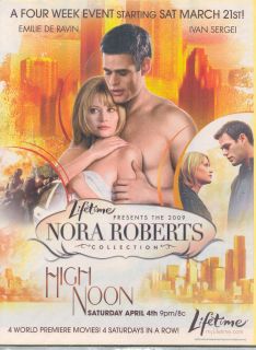 Emilie de Ravin Nora Roberts TVs High Noon 2009 Magazine Print Ad