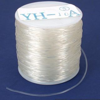 Clear Stretch Elastic Beading Cord 1mm 164ft