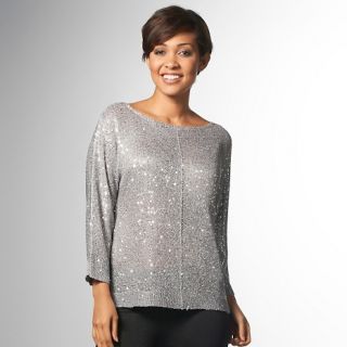 147 358 dknyc dknyc boat neck sequin sweater rating 14 $ 29 48 s h $ 6