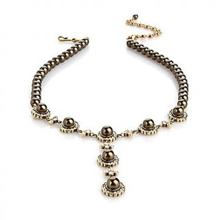 Jewelry Necklaces Drop Heidi Daus Simply Stated Pearl Y Drop