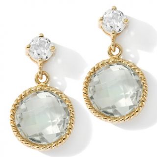 Jewelry Earrings Drop Victoria Wieck 5.6ct Prasiolite