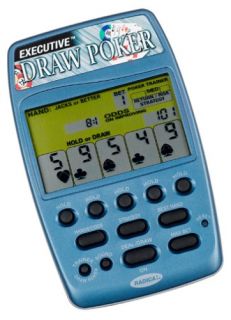 Executive Products   Executive Handheld Electronic Draw Poker Game by