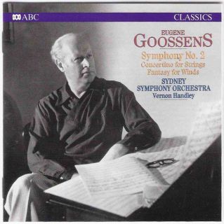 EUGENE GOOSSENS Symphony 2 Concertino Fantasy CD sydney symphony