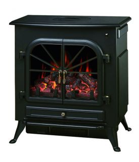 Electric Fireplace Heater Free Standing New 3 Year Warranty