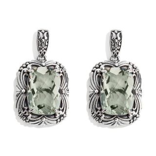 Hilary Joy 25ct Prasiolite Sterling Silver French Lace Texture