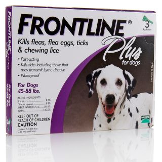 Frontline Plus 3 pack Flea Treatment For Large Dogs   AutoShip