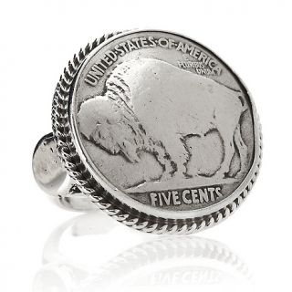 Chaco Canyon Southwest Buffalo Nickel Sterling Silver Ring