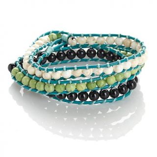 Jewelry Bracelets Beaded Sonoma Studios Tri Color Multigemstone