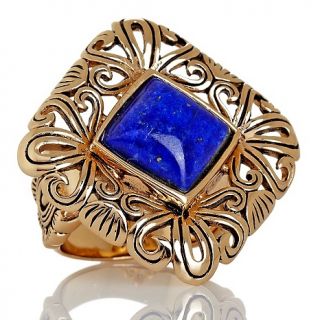 Jewelry Rings Gemstone Studio Barse Blue Lapis Bronze Ring