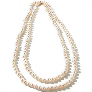  Freshwater Pearl Sterling Silver 64 Necklace