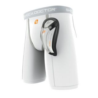 Shock Doctor Core Compression Short with Bioflex Cup 24 27 Waist Med