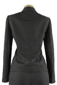 Evan Picone New Women Black Printed Jacket Pant Suit Set Size 18W