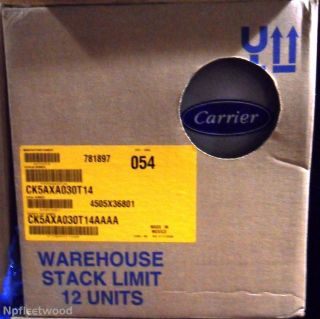 Carrier 2 1 2 Ton Cased Evaporator Coil 14 3 16 Width