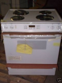 New GE Stove Oven J SP34W0D2WW Electric Built In