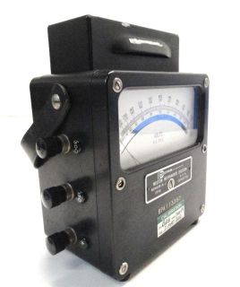  Antique Volt Meter Current Measuring Instrument AC & DC Electrical