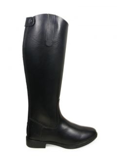 Tackville Boots Black Horse Riding Jodhpur Equi Leather Long Size US