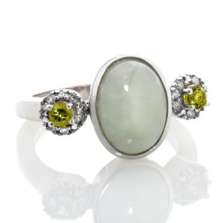  green jade and peridot ring with diamond accents rating 1 $ 92 90 free