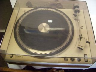 Philips 212 Electronic Turntable for Parts or Repair