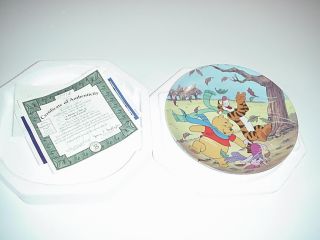Winnie The Pooh Collector Plate Bradford Exchange 5941A