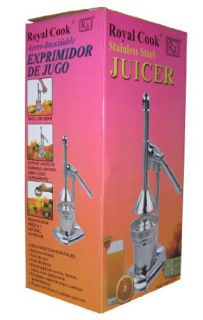Stainless steel juice cup (volume 2 cups) and strainer that