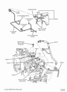 XL3Z9D475CA Ford Valve Exhaust Gas Recirculation