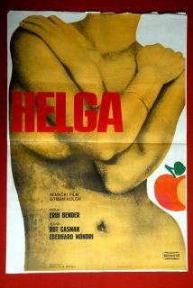Helga German Erich Bender 1967 RARE EXYU Movie Poster