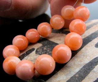  New Material RARE Japan Sea Angel Skin Coral Sphere Beads