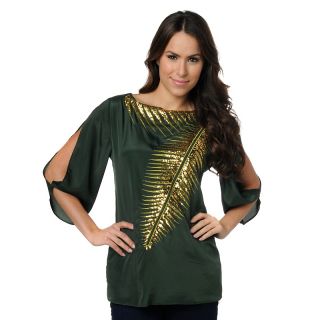  duke spirited sequin leaf embroidered tunic rating 12 $ 24 90 s h