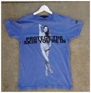 Mark Jacobs Protect the Skin Youre In T Shirt Erin Wasson (M)