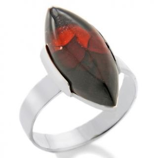 101 691 age of amber age of amber marquise shaped sterling silver