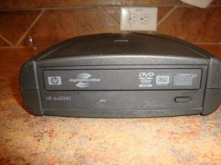 External HP DVD1040 Light Scribe DVD RW CD RW Drive