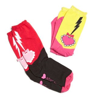Shoes Socks, Tights & More Betsey Johnson Lightning 2 pack Socks