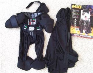 Star Wars Darth Vader Pet Halloween Costume Size Extra Large