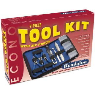 109 8515 econo 7 piece craft tool kit with zip pouch rating be the