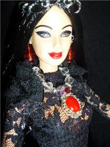 Countess Elizabeth Báthory ~ Bathory barbie doll ooak Hungarian