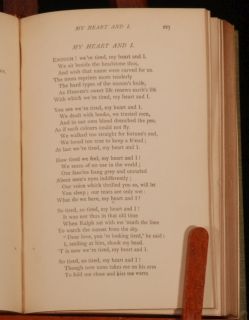 1888 Selection from Poetry Elizabeth Barrett Browning