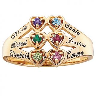  birthstone hearts ring rating 1 $ 105 00 s h $ 5 95 this item is