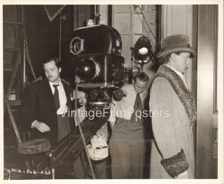 The Magnificent Ambersons Orig 1942 Candid Still Orson Welles Camera