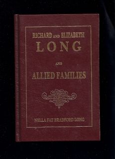 and Elizabeth Long & Allied Families/Price/Dickenson/Jennings/Bradford