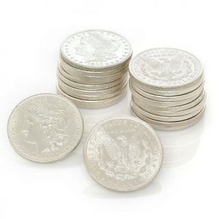 800 114 random date and mint mark morgan silver dollar 20 coin roll