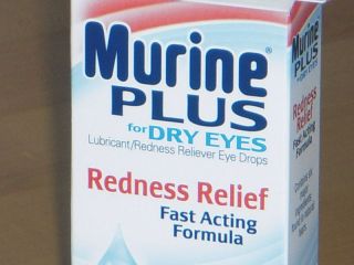 4BX Murine Eye Drops Redness Relief Natural Tears Moist Contact Lenses