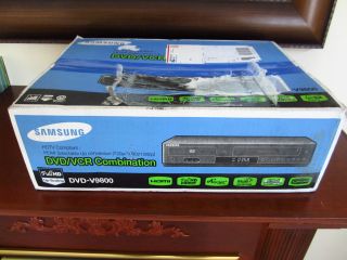 NEW FACTORY SEALED** Samsung DVD V9800 DVD Player DVD VCR COMBO VHS