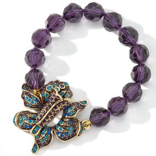 117 084 heidi daus exotic orchid beaded crystal accented toggle